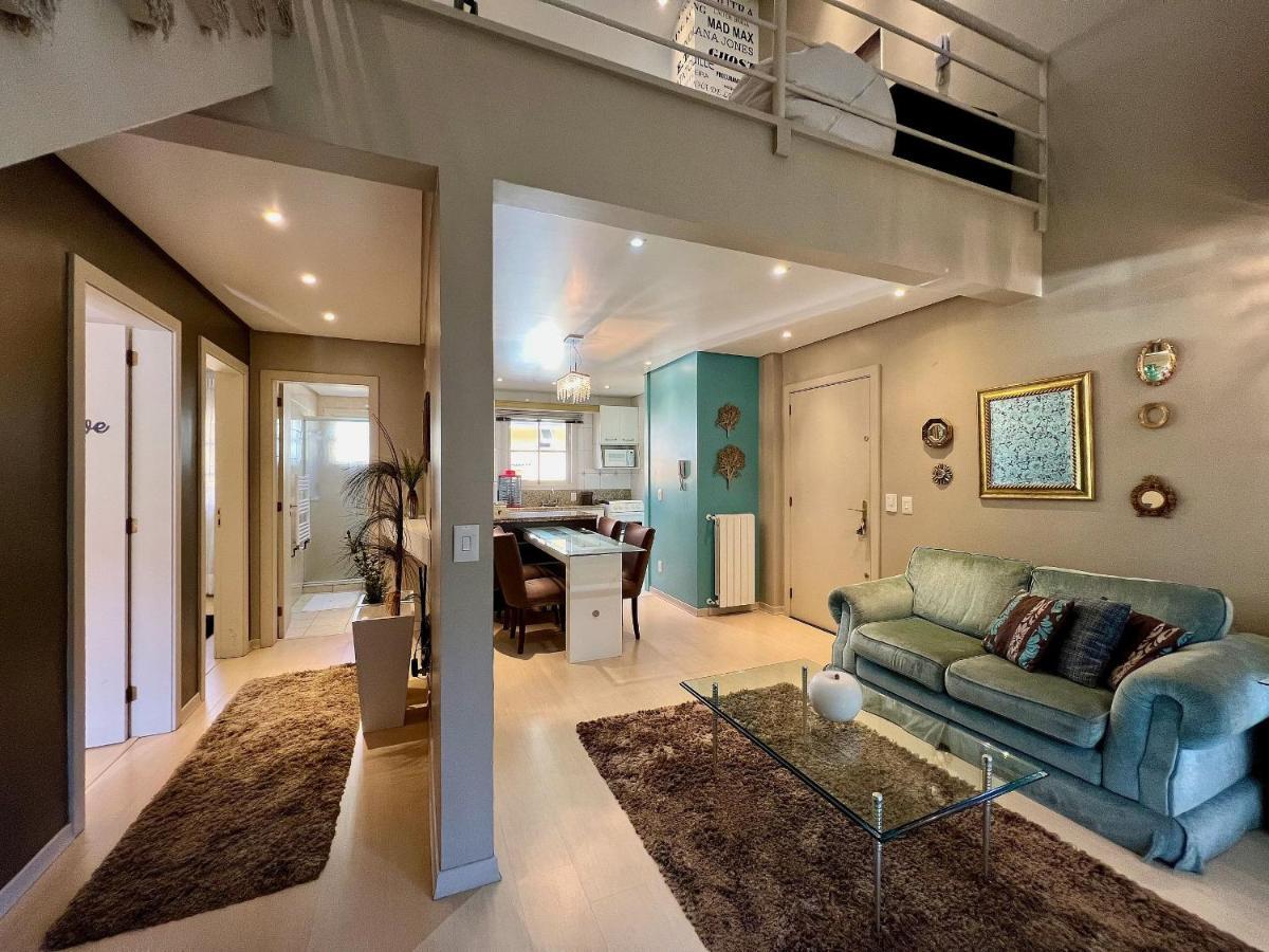 Cobertura Duplex De Cinema 3Dorm By Achei Gramado Apartment Ngoại thất bức ảnh