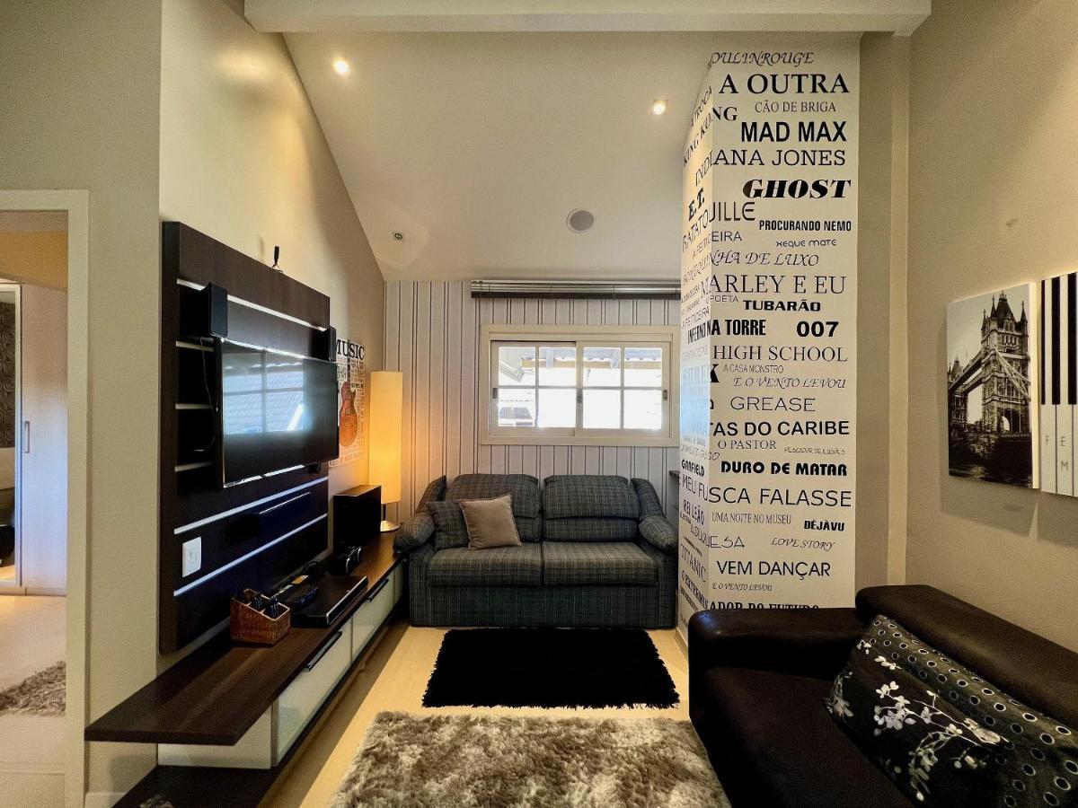 Cobertura Duplex De Cinema 3Dorm By Achei Gramado Apartment Ngoại thất bức ảnh